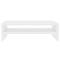 NNEVL Monitor Stand White 42x24x13 cm Chipboard