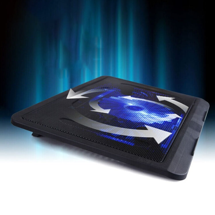 N19 USB Powered Portable Silent Fan Laptop Cooling Pad Stand, N19