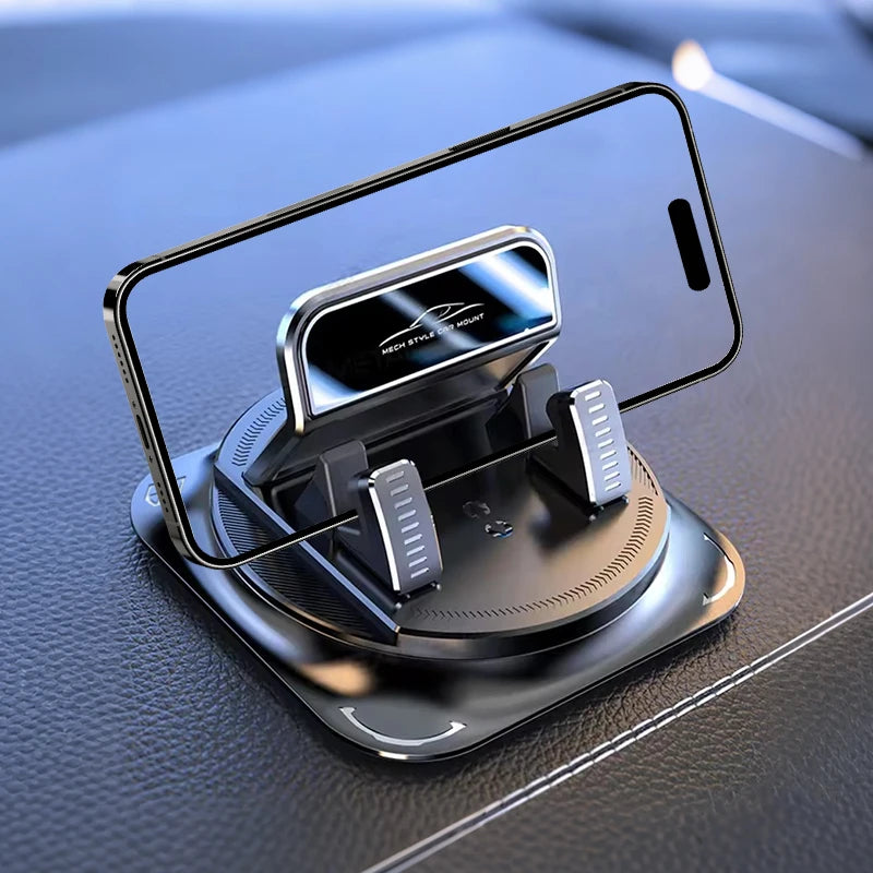 Support Téléphone Voiture 360° — Silicone Antidérapant