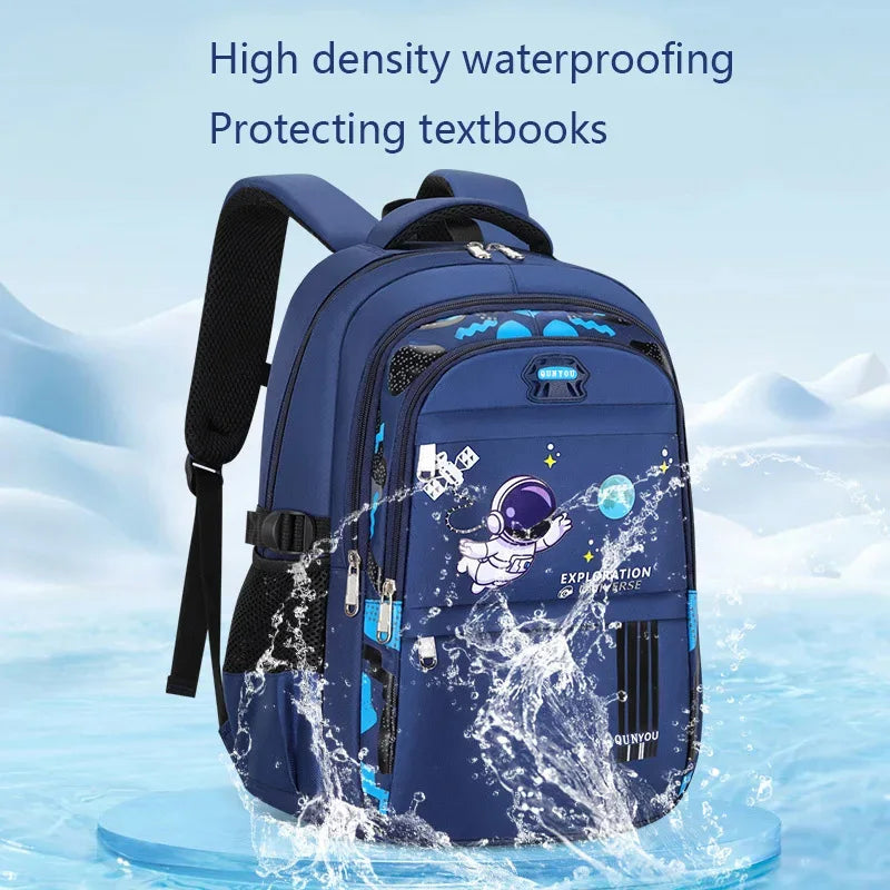 Cartable Astronaute Enfant Imperméable — Sac École Garçon Fille