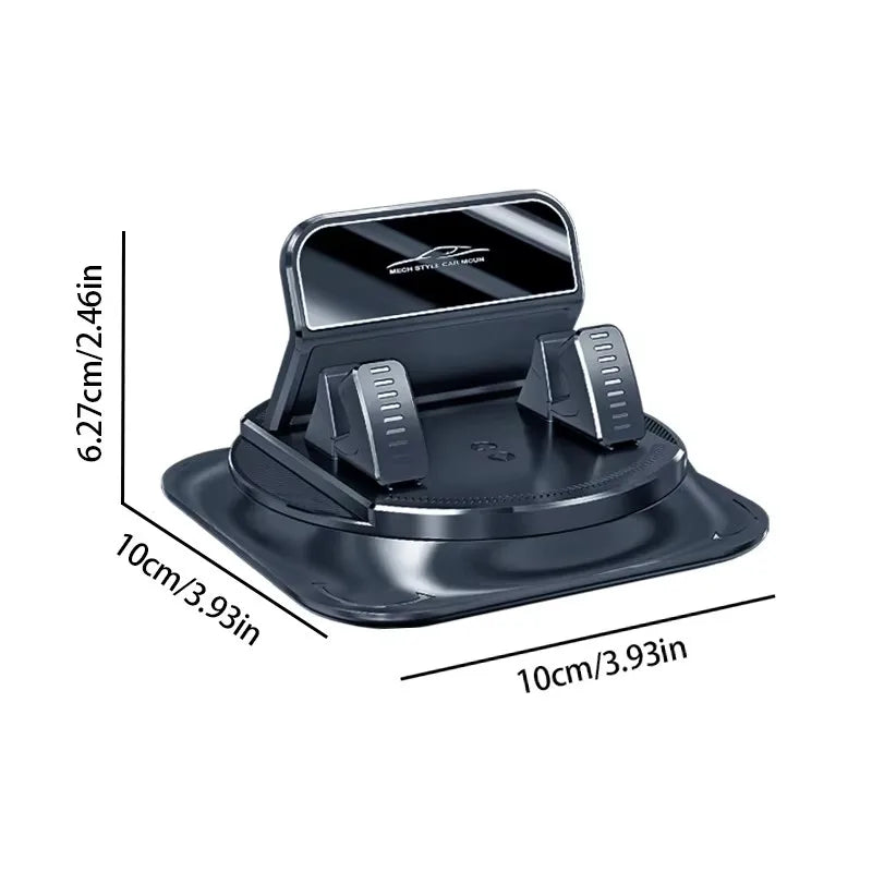 Support Téléphone Voiture 360° — Silicone Antidérapant