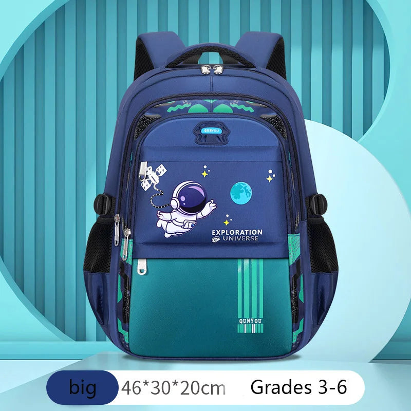 Cartable Astronaute Enfant Imperméable — Sac École Garçon Fille